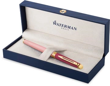 Een Waterman Hémisphère Colour Blocking vulpen, fijne punt, Pink GT koop je bij Muys Kantoor & Kado