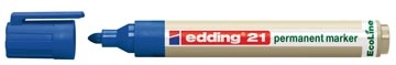 Een Edding permanent marker Ecoline e-21 blauw koop je bij best4office