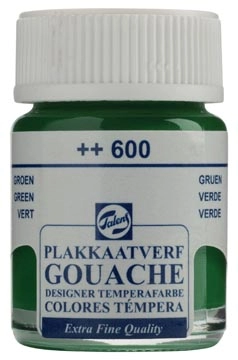 Een Talens plakkaatverf Extra Fijn flacon van 16 ml, groen koop je bij best4office