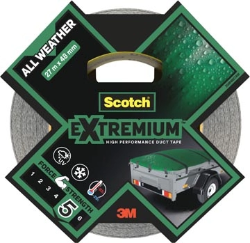 Een Scotch krachtige tape Extremium Duct Tape All Weather, ft 48 mm x 27 m koop je bij Muys Kantoor & Kado