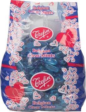 Een Trefin muntjes Hartmint, zak van 3 kg koop je bij Muys Kantoor & Kado