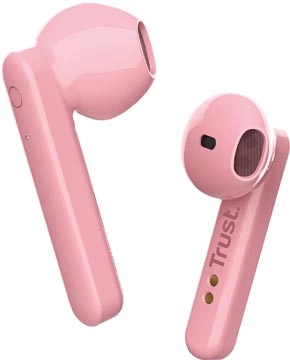 Een Trust Primo Touch Bluetooth draadloze oortjes, roze koop je bij best4office