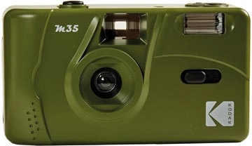 Een Kodak analoog fototoestel M35, olijfgroen koop je bij best4office