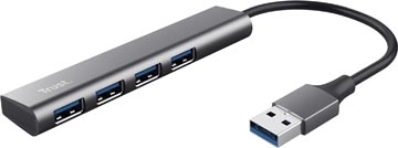 Een Trust Halyx USB 3.2 Hub 4-poorten koop je bij best4office