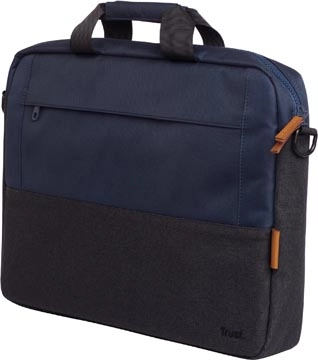 Een Trust laptoptas Lisboa voor 16 inch laptops, blauw koop je bij best4office