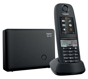 Een Gigaset E630 DECT draadloze telefoon, grijs koop je bij Muys Kantoor & Kado