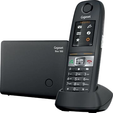 Een Gigaset E630 DECT draadloze telefoon, grijs koop je bij Muys Kantoor & Kado