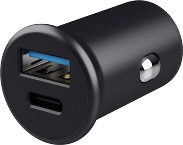 Een Trust Maxo snelle autolader, 38 W, 1 x USB-A en 1 x USB-C koop je bij best4office