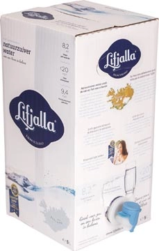 Een Lifjalla water, bag-in-box van 5 liter koop je bij Muys Kantoor & Kado