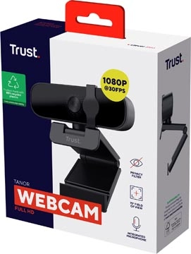 Een Trust Tanor Full HD webcam koop je bij Muys Kantoor & Kado