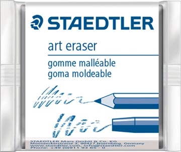 Een Staedtler set met 2 gommen, op blister koop je bij Muys Kantoor & Kado