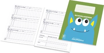 Een Aurora schoolagenda Nederlandstalig eeuwigdurend koop je bij best4office