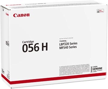 Een Canon toner 056H, 21.000 pagina's, OEM 3008C002, zwart koop je bij Muys Kantoor & Kado