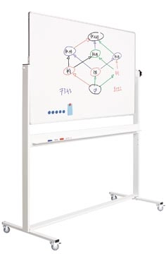 Een Smit Visual kantelbord, gelakt staal, magnetisch, aluminium frame, 100 x 150 cm koop je bij Muys Kantoor & Kado