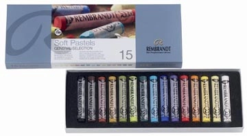 Een Rembrandt softpastels, doos met 15 pastels koop je bij best4office