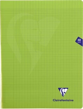 Een Clairefontaine schrift Mimesys voor ft A4+, 48 bladzijden, kaft in PP, seyès, geassorteerde kleuren koop je bij best4office