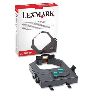 Een Lexmark nylontape met ReInk-System zwart - OEM: 3070166 koop je bij Muys Kantoor & Kado