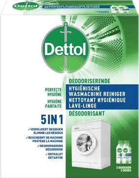 Een Dettol wasmachine reiniger, 2 x 250 ml koop je bij best4office