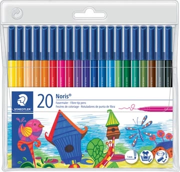 Een Staedtler viltstift Noris Club 20 stiften koop je bij best4office