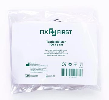 Een Fixfirst elastische pleister, 6 cm x 1 m koop je bij best4office