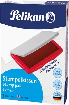 Een Pelikan Stempelkussen ft 7 x 11 cm, rood koop je bij best4office