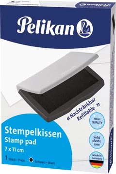 Een Pelikan Stempelkussen ft 7 x 11 cm, zwart koop je bij best4office