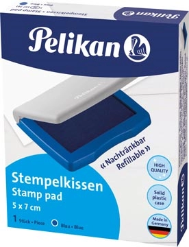 Een Pelikan Stempelkussen ft 5 x 7 cm, blauw koop je bij best4office