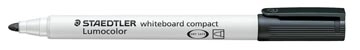 Een Staedtler whiteboardmarker Lumocolor Compact zwart koop je bij best4office