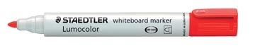 Een Staedtler Lumocolor whiteboardmarker rood koop je bij best4office