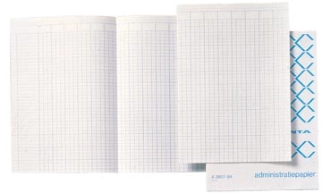 Een Atlanta by Jalema Accountantspapier ft 33 x 20,5 cm, opengevouwen tot 33 x 41 cm koop je bij best4office