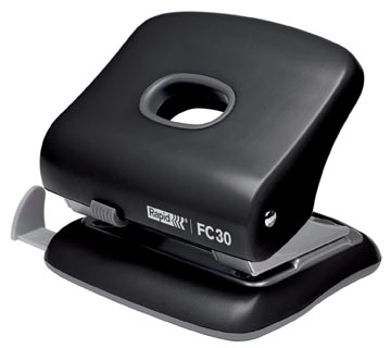 Een Rapid Fashion bureau perforator FC30, 2 gaats, 30 vel, zwart koop je bij best4office