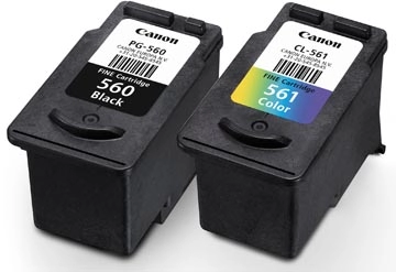 Een Canon inktcartridge CL-561, 180 pagina's, OEM 3731C001, 3 kleuren koop je bij best4office