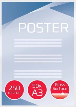 Een GBC Document lamineerhoes ft A3, 500 micron (2 x 250 micron), pak van 50 stuks koop je bij best4office