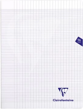 Een Clairefontaine schrift Mimesys voor ft A4+, 96 bladzijden, kaft in PP, seyès, transparant koop je bij best4office