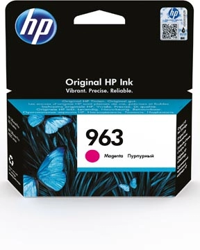 Een HP inktcartridge 963, 700 pagina's, OEM 3JA24AE, magenta koop je bij best4office