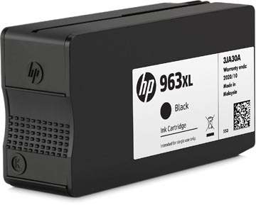 Een HP inktcartridge 963XL, 2.000 pagina's, OEM 3JA30AE, zwart koop je bij best4office