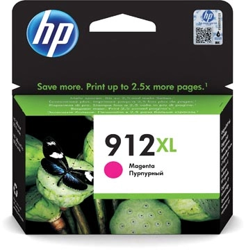 Een HP inktcartridge 912XL, 825 pagina's, OEM 3YL82AE#BGX, magenta koop je bij best4office