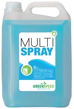 Een Greenspeed glas- en allesreiniger Multi Spray, citrusgeur, flacon van 5 liter koop je bij Muys Kantoor & Kado