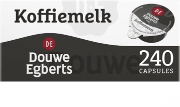 Een Douwe Egberts koffiemelk, cups van 7,5 g, doos van 240 stuks koop je bij Muys Kantoor & Kado