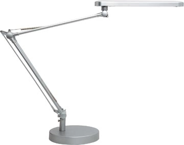 Een Unilux bureaulamp Mamboled, grijs koop je bij Muys Kantoor & Kado