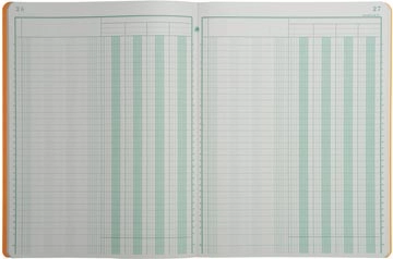 Een Exacompta registers, ft 32 x 25 cm, 4 kolommen op 1 bladzijde, 31 lijnen, 80 bladzijden koop je bij Muys Kantoor & Kado