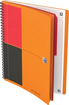 Een Oxford INTERNATIONAL activebook, 160 bladzijden, ft B5, gelijnd koop je bij best4office