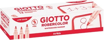 Een Giotto Robercolor whiteboardmarker fijn, ronde punt, rood koop je bij Muys Kantoor & Kado