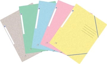 Een Oxford Top File+ elastomap, voor ft A4, geassorteerde pastelkleuren koop je bij best4office