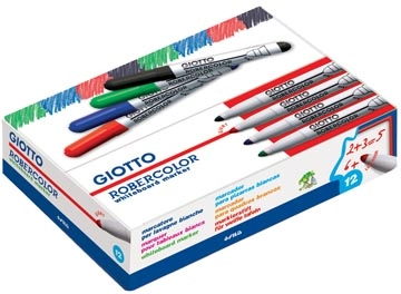 Een Giotto Robercolor whiteboardmarker maxi, ronde punt, groen koop je bij Muys Kantoor & Kado