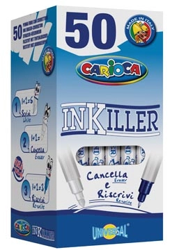 Een Carioca inktuitwisser Inkiller, met twee punten koop je bij Muys Kantoor & Kado