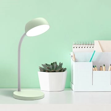 Een Unilux bureaulamp Tamy, LED, groen koop je bij Muys Kantoor & Kado