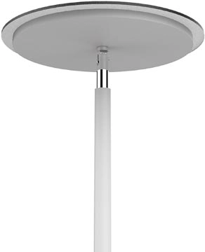 Een Unilux vloerlamp Leddy, LED, wit koop je bij Muys Kantoor & Kado