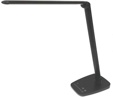 Een Unilux bureaulamp Twistled, LED, zwart koop je bij best4office