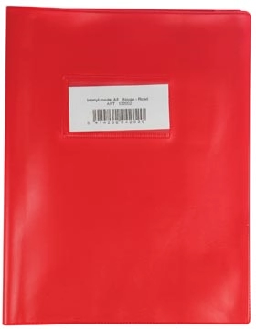 Een Bronyl schriftomslag ft 16,5 x 21 cm (schrift), rood koop je bij best4office